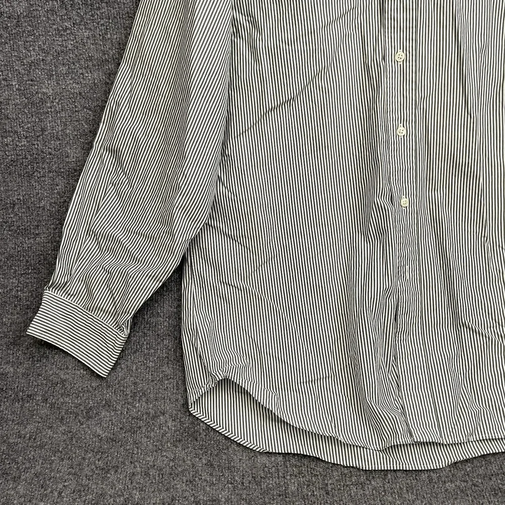 Ralph Lauren Classic Fit Dress Shirt Men's Sz 16.5  32/33 Green Long Sleeve